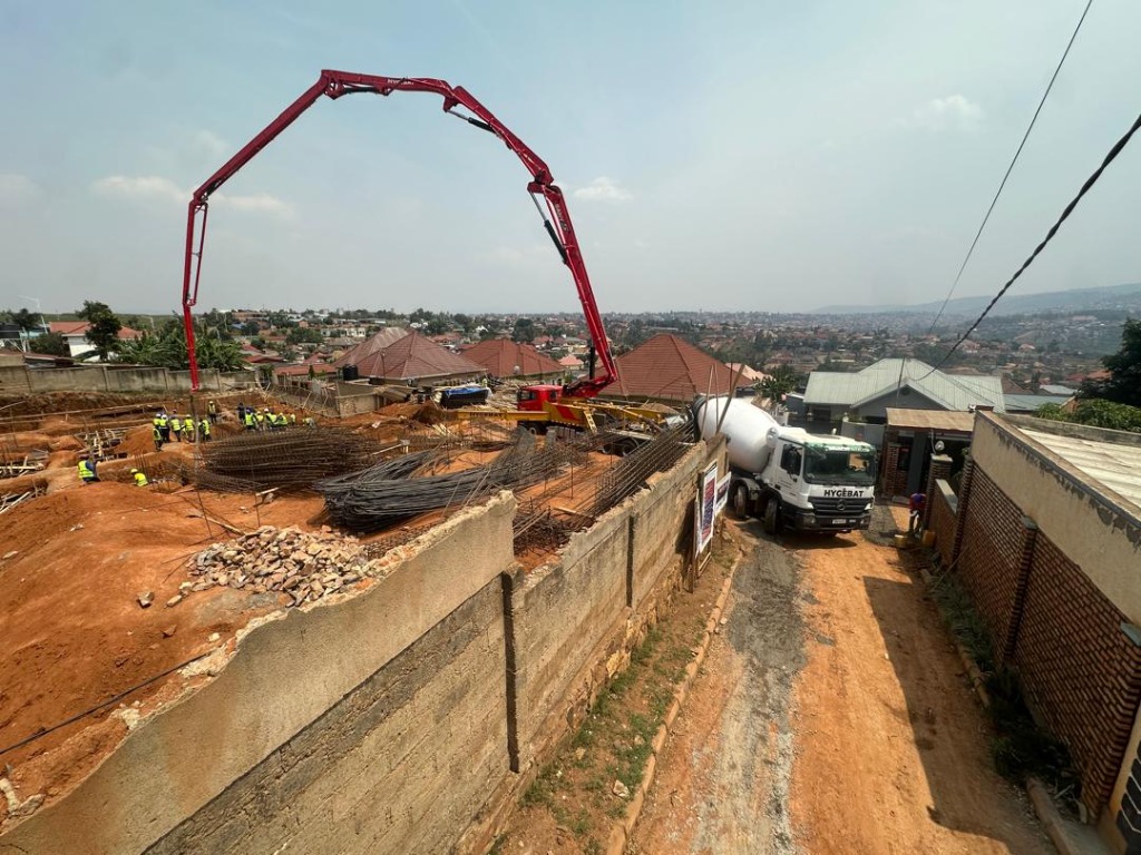 HYGEBAT equipment at residential construction